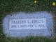  Frances Lelia <I> Boydell</I> Goeltz