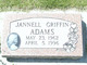  Jannell <I>Griffin</I> Adams