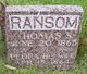  Thomas Sheldon Ransom