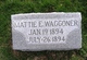  Mattie E. Waggoner