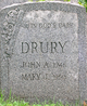  Mary <I>Moran</I> Drury