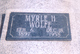  Myrle Hobert “PECK” Wolfe