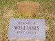  Winnie Frances <I>Cooper</I> Williams