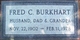 Sgt Frederick Carl Burkhart