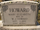  Mary Elizabeth <I>Craig</I> Howard