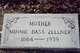  Minnie <I>Bass</I> Zellner