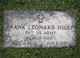  Frank Leonard Sisley