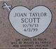  Joan Climary <I>Taylor</I> Scott