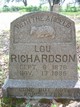  Loucettia “Lou” <I>Archibald</I> Richardson