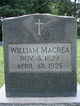  William Macrea