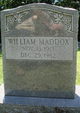  William Maddox