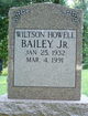  Wiltson Howell Bailey Jr.