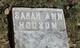  Sarah Ann <I>Hill</I> Hodson