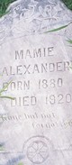  Mamie <I>Fraley</I> Alexander
