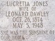  Lucretia <I>Jones</I> Dawley