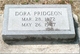  Dora Elizabeth <I>Hogan</I> Pridgeon