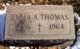  Emma Amanda <I>McAdams</I> Thomas