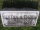  Bertha Ann Haden