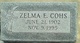  Zelma E Cohs