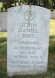  John Daniel Sims