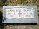  Carrie Bell <I>Bell</I> Fleming