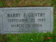 Barry F. Gentry Photo