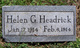  Helen Gertrude Headrick