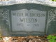  Willie M <I>Broxson</I> Wilson