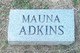  Mauna Jewell “Mona” <I>Porter</I> Adkins