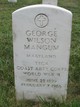  George Wilson Mangum