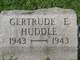  Gertrude E. Huddle