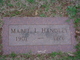  Mabel L. <I>Patterson</I> Handley