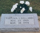  Thelma Irene <I>McDowell</I> Dillard