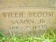  Willie Bloom Saxon Jr.