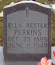  Ella <I>Rester</I> Perkins
