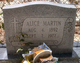  Alice <I>Perkins</I> Martin