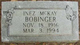  Mary Inez <I>McKay</I> Bobinger