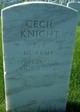  Cecil E. Knight