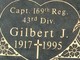 Capt Gilbert Joseph Negrette Sr.