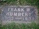  Frank William Humbert
