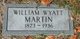  William Wyatt Martin