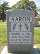 Mark Aloysius Aaron Jr. Photo