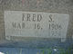  Fred S Scott