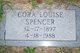  Cora Louise <I>Hyde</I> Spencer