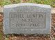  Ethel Lucille <I>Lowery</I> Neal
