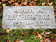  Julia Augusta <I>Merrill</I> Rutherford