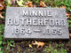  Minnie Rutherford