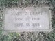  Mary “Teny” <I>Dulin</I> Clary