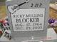  Ricky Don Mullins Blocker