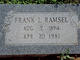 Frank Leslie Ramsel